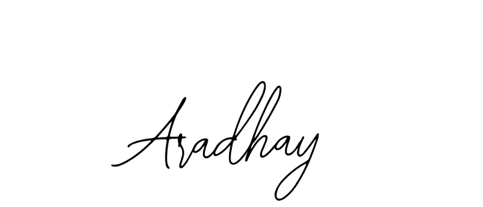 Use a signature maker to create a handwritten signature online. With this signature software, you can design (Bearetta-2O07w) your own signature for name Aradhay. Aradhay signature style 12 images and pictures png