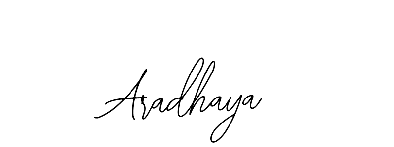 You should practise on your own different ways (Bearetta-2O07w) to write your name (Aradhaya) in signature. don't let someone else do it for you. Aradhaya signature style 12 images and pictures png