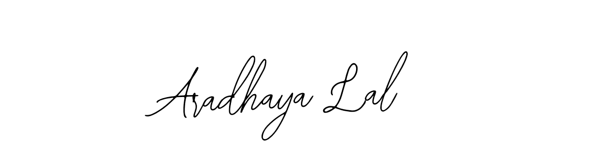 The best way (Bearetta-2O07w) to make a short signature is to pick only two or three words in your name. The name Aradhaya Lal include a total of six letters. For converting this name. Aradhaya Lal signature style 12 images and pictures png