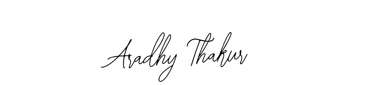 Design your own signature with our free online signature maker. With this signature software, you can create a handwritten (Bearetta-2O07w) signature for name Aradhy Thakur. Aradhy Thakur signature style 12 images and pictures png
