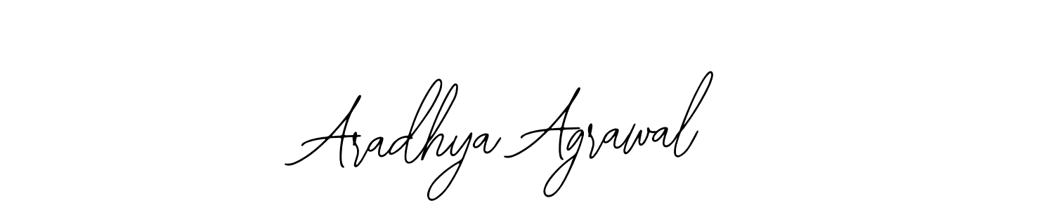 Similarly Bearetta-2O07w is the best handwritten signature design. Signature creator online .You can use it as an online autograph creator for name Aradhya Agrawal. Aradhya Agrawal signature style 12 images and pictures png
