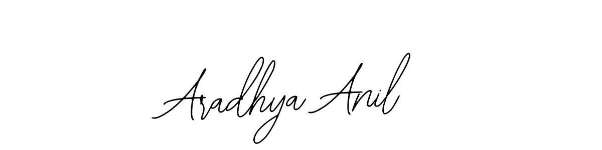 Make a short Aradhya Anil signature style. Manage your documents anywhere anytime using Bearetta-2O07w. Create and add eSignatures, submit forms, share and send files easily. Aradhya Anil signature style 12 images and pictures png