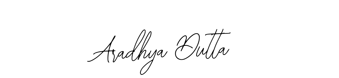 Use a signature maker to create a handwritten signature online. With this signature software, you can design (Bearetta-2O07w) your own signature for name Aradhya Dutta. Aradhya Dutta signature style 12 images and pictures png