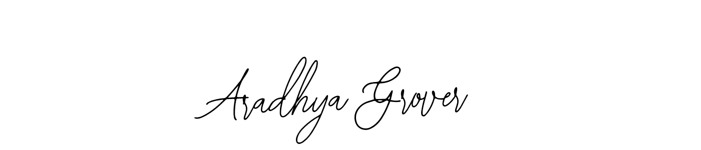Also we have Aradhya Grover name is the best signature style. Create professional handwritten signature collection using Bearetta-2O07w autograph style. Aradhya Grover signature style 12 images and pictures png