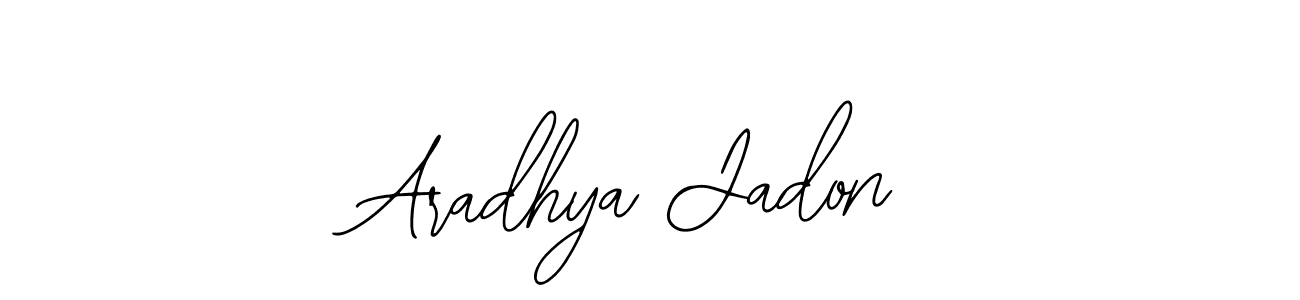 Also we have Aradhya Jadon name is the best signature style. Create professional handwritten signature collection using Bearetta-2O07w autograph style. Aradhya Jadon signature style 12 images and pictures png