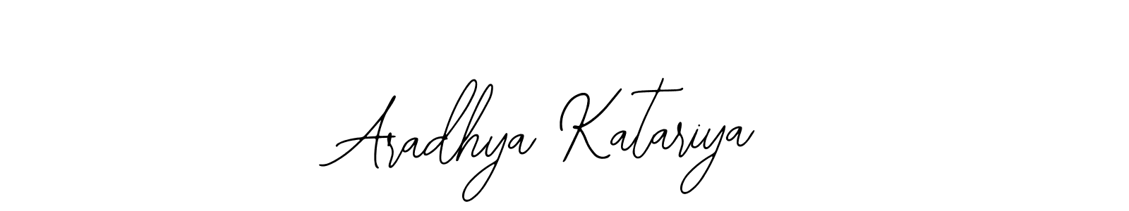 Create a beautiful signature design for name Aradhya Katariya. With this signature (Bearetta-2O07w) fonts, you can make a handwritten signature for free. Aradhya Katariya signature style 12 images and pictures png