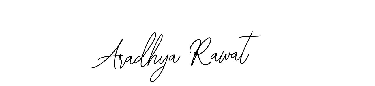 Use a signature maker to create a handwritten signature online. With this signature software, you can design (Bearetta-2O07w) your own signature for name Aradhya Rawat. Aradhya Rawat signature style 12 images and pictures png
