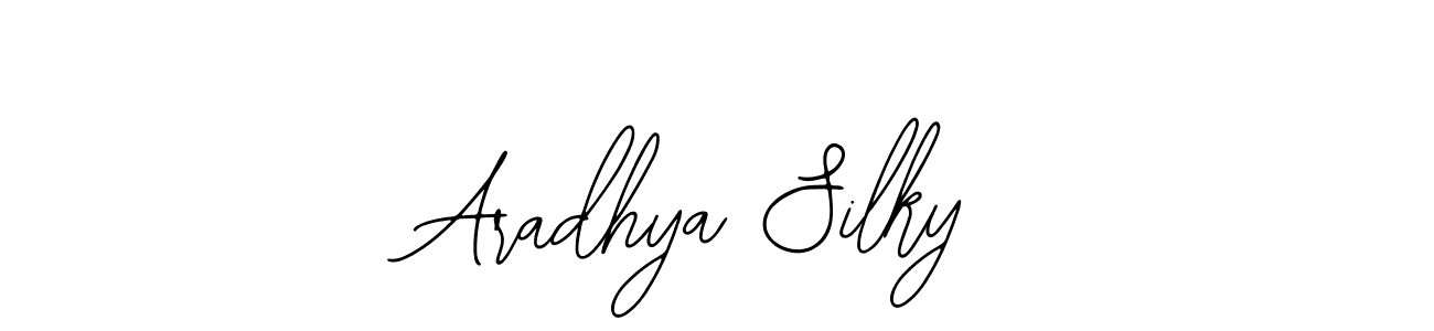 This is the best signature style for the Aradhya Silky name. Also you like these signature font (Bearetta-2O07w). Mix name signature. Aradhya Silky signature style 12 images and pictures png