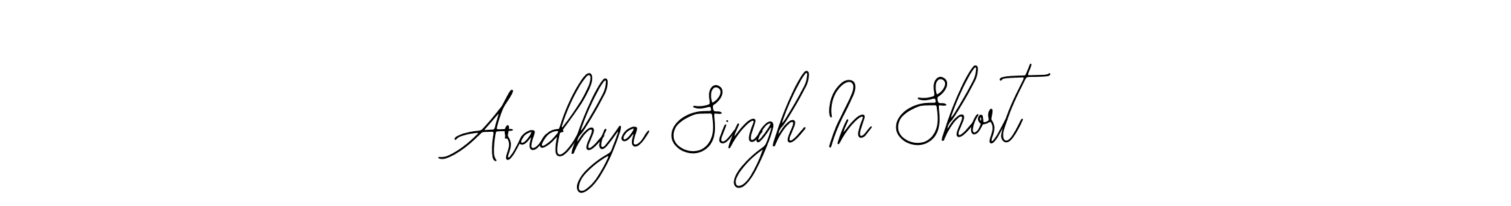 Also we have Aradhya Singh In Short name is the best signature style. Create professional handwritten signature collection using Bearetta-2O07w autograph style. Aradhya Singh In Short signature style 12 images and pictures png