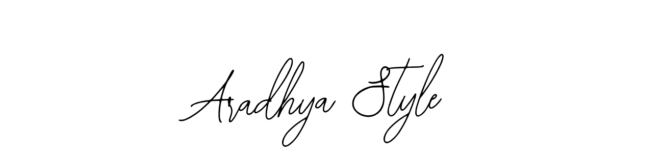 Aradhya Style stylish signature style. Best Handwritten Sign (Bearetta-2O07w) for my name. Handwritten Signature Collection Ideas for my name Aradhya Style. Aradhya Style signature style 12 images and pictures png