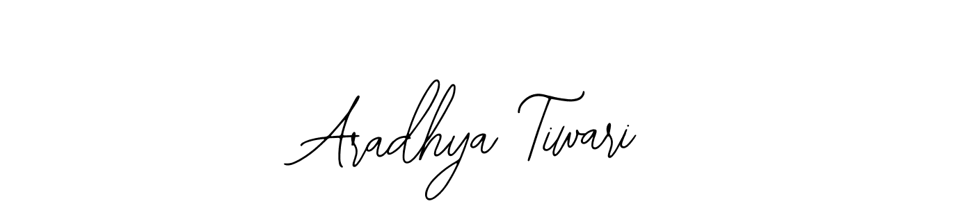 You should practise on your own different ways (Bearetta-2O07w) to write your name (Aradhya Tiwari) in signature. don't let someone else do it for you. Aradhya Tiwari signature style 12 images and pictures png