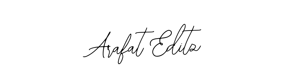 Create a beautiful signature design for name Arafat Editz. With this signature (Bearetta-2O07w) fonts, you can make a handwritten signature for free. Arafat Editz signature style 12 images and pictures png
