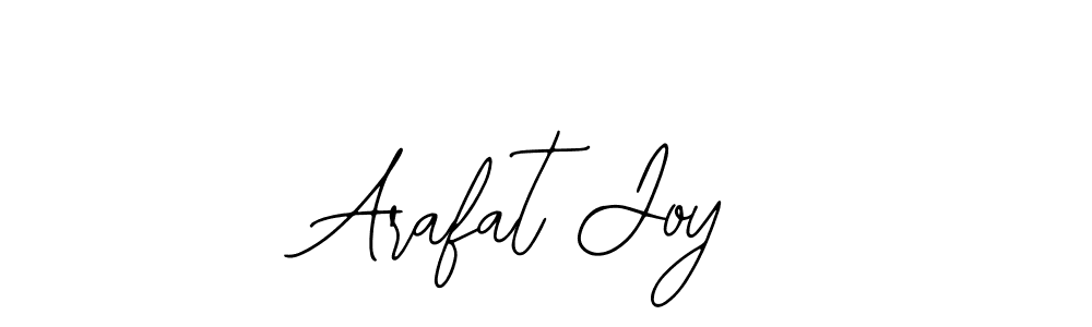 Design your own signature with our free online signature maker. With this signature software, you can create a handwritten (Bearetta-2O07w) signature for name Arafat Joy. Arafat Joy signature style 12 images and pictures png