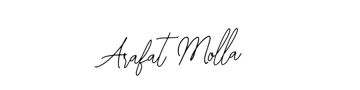 if you are searching for the best signature style for your name Arafat Molla. so please give up your signature search. here we have designed multiple signature styles  using Bearetta-2O07w. Arafat Molla signature style 12 images and pictures png