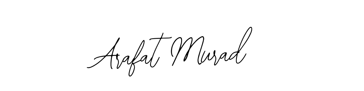 The best way (Bearetta-2O07w) to make a short signature is to pick only two or three words in your name. The name Arafat Murad include a total of six letters. For converting this name. Arafat Murad signature style 12 images and pictures png