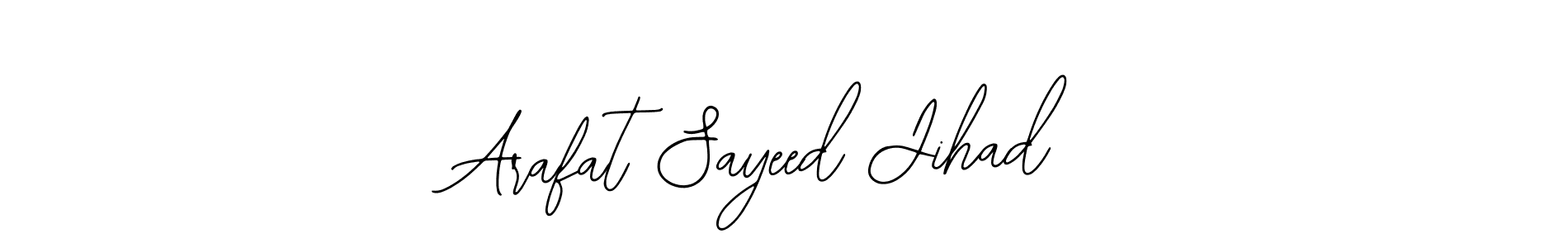 Best and Professional Signature Style for Arafat Sayeed Jihad. Bearetta-2O07w Best Signature Style Collection. Arafat Sayeed Jihad signature style 12 images and pictures png