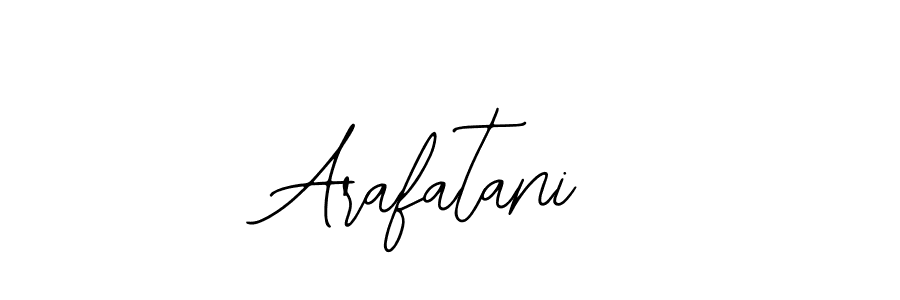 How to make Arafatani signature? Bearetta-2O07w is a professional autograph style. Create handwritten signature for Arafatani name. Arafatani signature style 12 images and pictures png