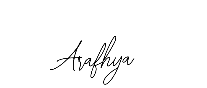 if you are searching for the best signature style for your name Arafhya. so please give up your signature search. here we have designed multiple signature styles  using Bearetta-2O07w. Arafhya signature style 12 images and pictures png