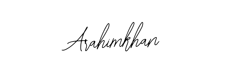 Arahimkhan stylish signature style. Best Handwritten Sign (Bearetta-2O07w) for my name. Handwritten Signature Collection Ideas for my name Arahimkhan. Arahimkhan signature style 12 images and pictures png