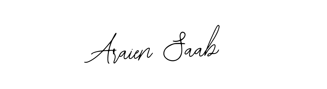 Design your own signature with our free online signature maker. With this signature software, you can create a handwritten (Bearetta-2O07w) signature for name Araien Saab. Araien Saab signature style 12 images and pictures png