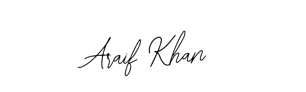 Best and Professional Signature Style for Araif Khan. Bearetta-2O07w Best Signature Style Collection. Araif Khan signature style 12 images and pictures png