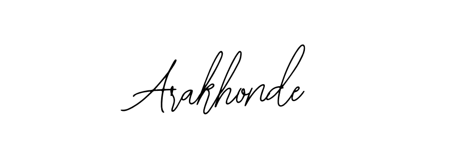 You can use this online signature creator to create a handwritten signature for the name Arakhonde. This is the best online autograph maker. Arakhonde signature style 12 images and pictures png