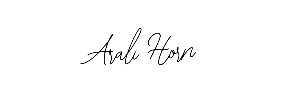 How to make Arali Horn signature? Bearetta-2O07w is a professional autograph style. Create handwritten signature for Arali Horn name. Arali Horn signature style 12 images and pictures png