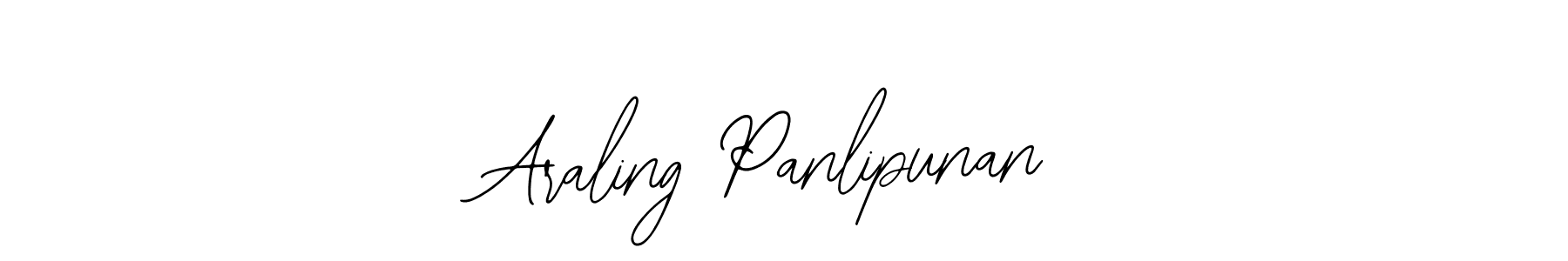 How to make Araling Panlipunan name signature. Use Bearetta-2O07w style for creating short signs online. This is the latest handwritten sign. Araling Panlipunan signature style 12 images and pictures png