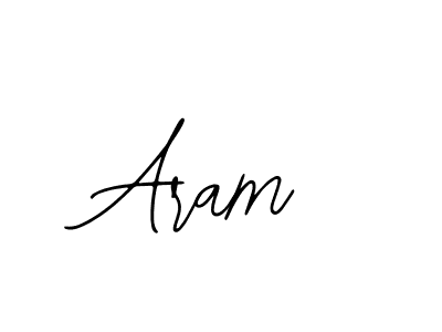 Make a beautiful signature design for name Aram. Use this online signature maker to create a handwritten signature for free. Aram signature style 12 images and pictures png