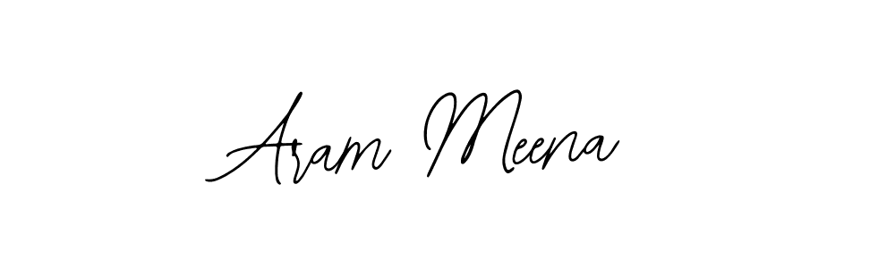 Make a beautiful signature design for name Aram Meena. Use this online signature maker to create a handwritten signature for free. Aram Meena signature style 12 images and pictures png