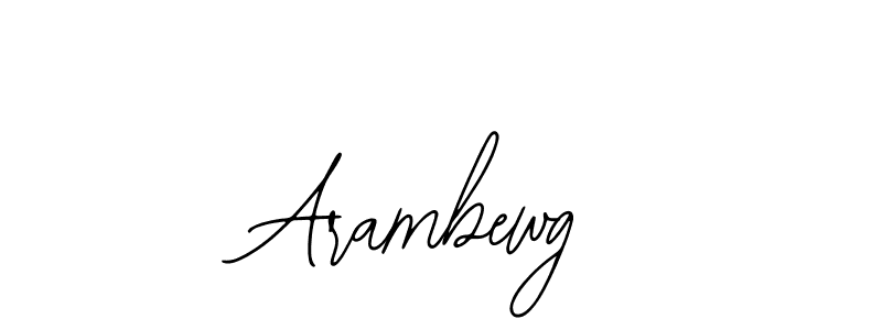 Arambewg stylish signature style. Best Handwritten Sign (Bearetta-2O07w) for my name. Handwritten Signature Collection Ideas for my name Arambewg. Arambewg signature style 12 images and pictures png