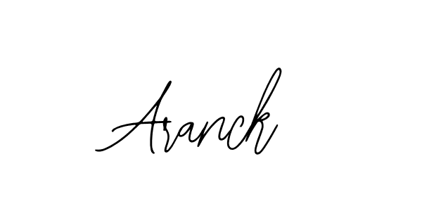 You should practise on your own different ways (Bearetta-2O07w) to write your name (Aranck) in signature. don't let someone else do it for you. Aranck signature style 12 images and pictures png