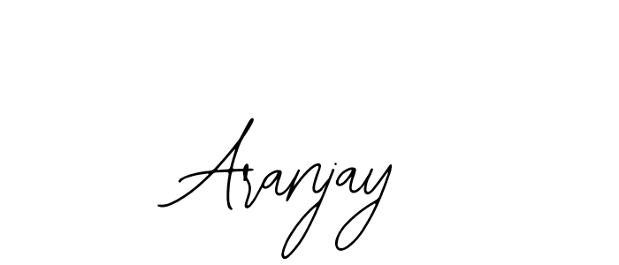Also we have Aranjay name is the best signature style. Create professional handwritten signature collection using Bearetta-2O07w autograph style. Aranjay signature style 12 images and pictures png