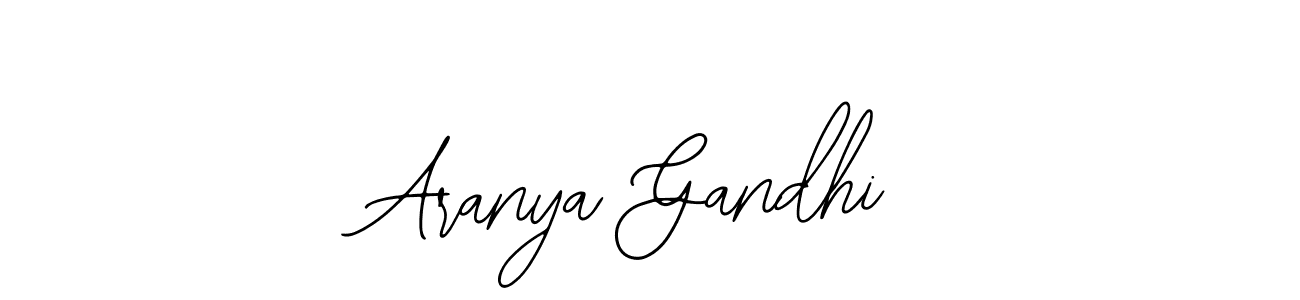 Create a beautiful signature design for name Aranya Gandhi. With this signature (Bearetta-2O07w) fonts, you can make a handwritten signature for free. Aranya Gandhi signature style 12 images and pictures png