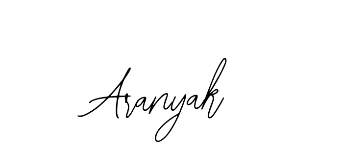Design your own signature with our free online signature maker. With this signature software, you can create a handwritten (Bearetta-2O07w) signature for name Aranyak. Aranyak signature style 12 images and pictures png