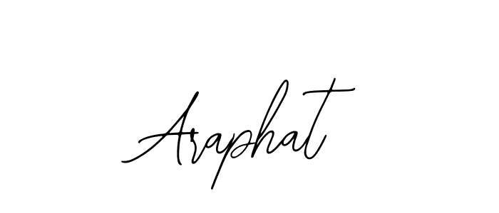 Similarly Bearetta-2O07w is the best handwritten signature design. Signature creator online .You can use it as an online autograph creator for name Araphat. Araphat signature style 12 images and pictures png