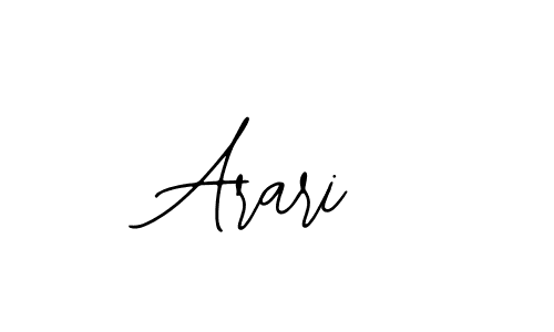 How to make Arari name signature. Use Bearetta-2O07w style for creating short signs online. This is the latest handwritten sign. Arari signature style 12 images and pictures png