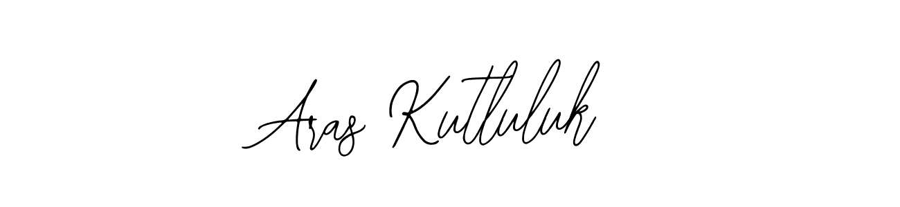 Make a beautiful signature design for name Aras Kutluluk. With this signature (Bearetta-2O07w) style, you can create a handwritten signature for free. Aras Kutluluk signature style 12 images and pictures png