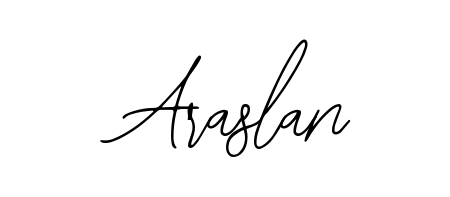 Style your name Araslan with confidence using Bearetta-2O07w signature design. Simple, elegant, and ready for immediate document use. Araslan signature style 12 images and pictures png