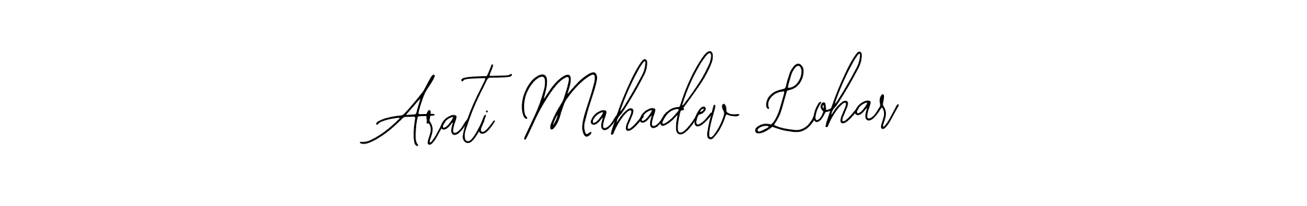 How to make Arati Mahadev Lohar signature? Bearetta-2O07w is a professional autograph style. Create handwritten signature for Arati Mahadev Lohar name. Arati Mahadev Lohar signature style 12 images and pictures png