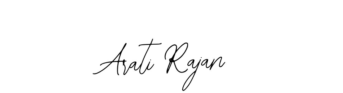 The best way (Bearetta-2O07w) to make a short signature is to pick only two or three words in your name. The name Arati Rajan include a total of six letters. For converting this name. Arati Rajan signature style 12 images and pictures png