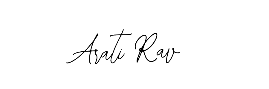Make a beautiful signature design for name Arati Rav. With this signature (Bearetta-2O07w) style, you can create a handwritten signature for free. Arati Rav signature style 12 images and pictures png