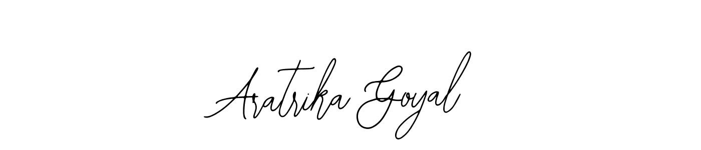 Also we have Aratrika Goyal name is the best signature style. Create professional handwritten signature collection using Bearetta-2O07w autograph style. Aratrika Goyal signature style 12 images and pictures png