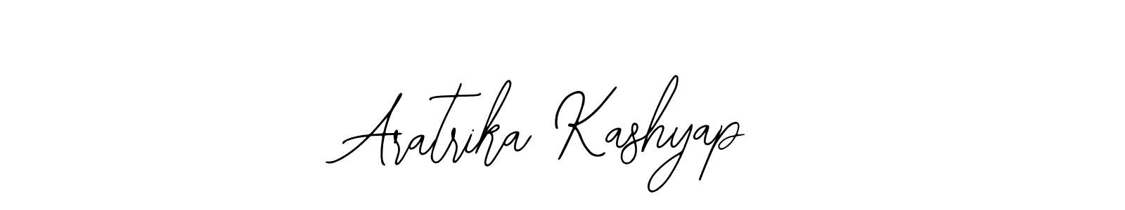 It looks lik you need a new signature style for name Aratrika Kashyap. Design unique handwritten (Bearetta-2O07w) signature with our free signature maker in just a few clicks. Aratrika Kashyap signature style 12 images and pictures png