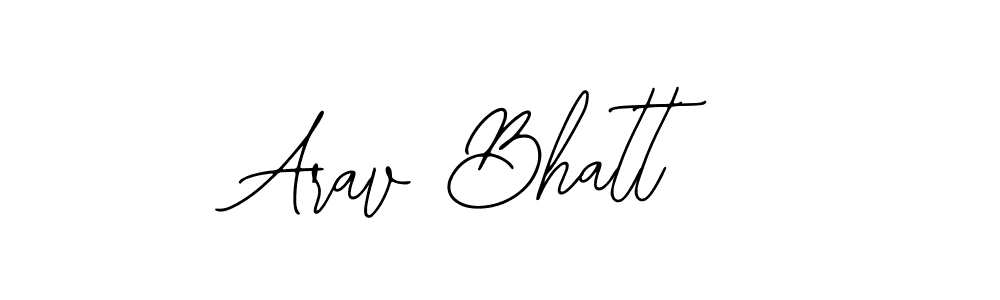 You can use this online signature creator to create a handwritten signature for the name Arav Bhatt. This is the best online autograph maker. Arav Bhatt signature style 12 images and pictures png