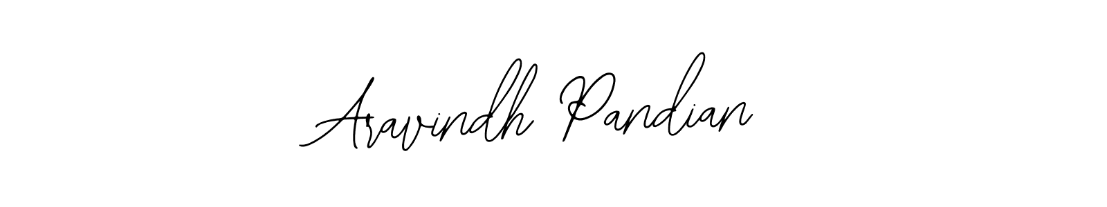 Design your own signature with our free online signature maker. With this signature software, you can create a handwritten (Bearetta-2O07w) signature for name Aravindh Pandian. Aravindh Pandian signature style 12 images and pictures png