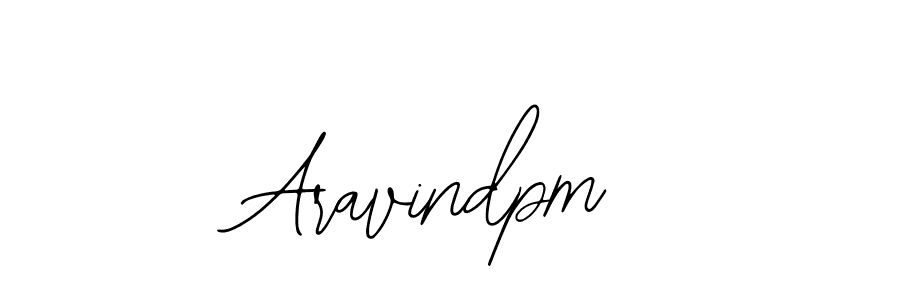 How to make Aravindpm signature? Bearetta-2O07w is a professional autograph style. Create handwritten signature for Aravindpm name. Aravindpm signature style 12 images and pictures png