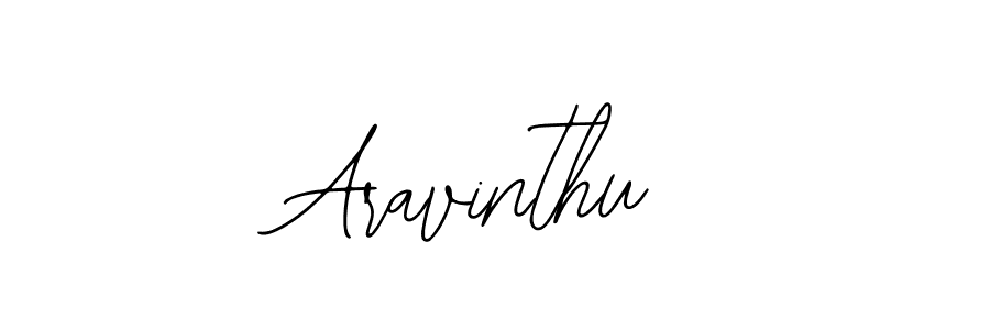 You should practise on your own different ways (Bearetta-2O07w) to write your name (Aravinthu) in signature. don't let someone else do it for you. Aravinthu signature style 12 images and pictures png