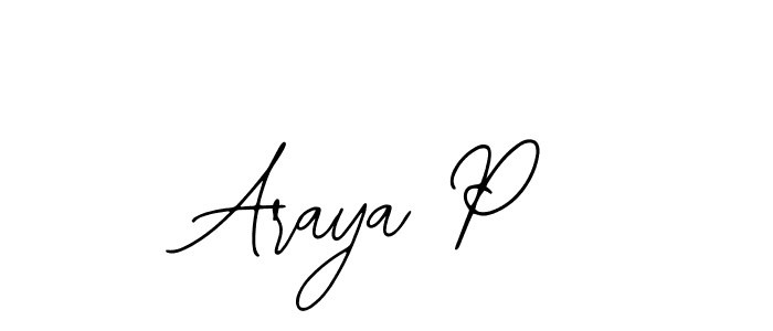 Best and Professional Signature Style for Araya P. Bearetta-2O07w Best Signature Style Collection. Araya P signature style 12 images and pictures png