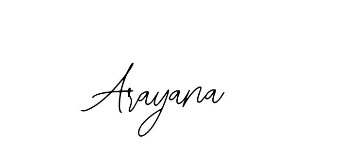 The best way (Bearetta-2O07w) to make a short signature is to pick only two or three words in your name. The name Arayana include a total of six letters. For converting this name. Arayana signature style 12 images and pictures png